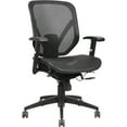 thumbnail image 2 of Lorell, Mid-back Office Chair, 1 Each, Black, 2 of 2