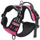thumbnail image 2 of Arnés para perros HEELE sin tirones, reflectante, ajustable, rosa S, 2 of 5