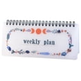thumbnail image 2 of Tear-Off Weekly Planner - Garland Wreath Design - Spiral Schedule Organizer, 2 of 6