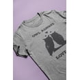 thumbnail image 5 of Old Glory Mens Valentine's Day Paws Owl Always Love You Short Sleeve Graphic T Shirt, 5 of 6