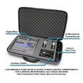 thumbnail image 6 of Casematix Audio Mixer Bag Case fits 19" x 12.5" x 3" Controller Interfaces , Microphones , XLR Cables for Behringer , Yamaha , Mackie Mix , Soundcraft , Allen & Health , Presonus and More, 6 of 8