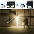 thumbnail image 3 of 2 Pack Solar Motion Light, 4 Modes Wide Angle Solar Lights Outdoor Waterproof Solar Security Light, 3000K Warm White, 3 of 7