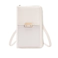 thumbnail image 4 of Hfnxid PU Leather Small Crossbody Phone Bag,Phone Shoulder Bag,Zipper Shoulder Bag Wallet Purse Pocket, 4 of 5