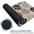 thumbnail image 6 of Long Mouse Pads for Desk,Paw Print Desk Mats on Top Of Desks, Desk Mouse Pad Extra Large with 3mm Non-Slip Base and Stitched Edge for Gaming,Office,Work,Home 31.5"x11.8", 6 of 6