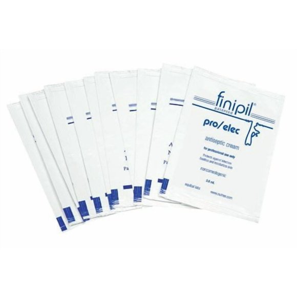 Set de loción en crema antiséptica Nufree Finipil 3,6 ml, paquete de 20