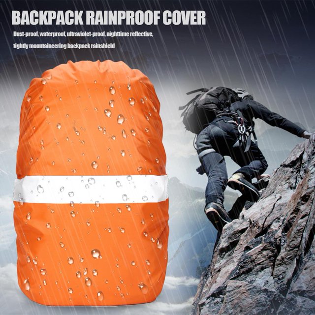 Cubierta de mochila impermeable mejorada cubierta de mochila ultraligera cubierta de lluvia para acampar