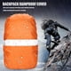 thumbnail image 3 of Gorro De Lluvia Tmvgtek Mochila Reflectante Impermeable Ajustable A Prueba De Polvo Para La Lluvia (Naranja), 3 of 3