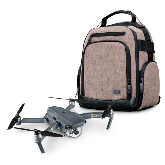 USA Gear Drone Backpack Travel Bag - Customizable Interior , Weather Resistant , Accessory Storage