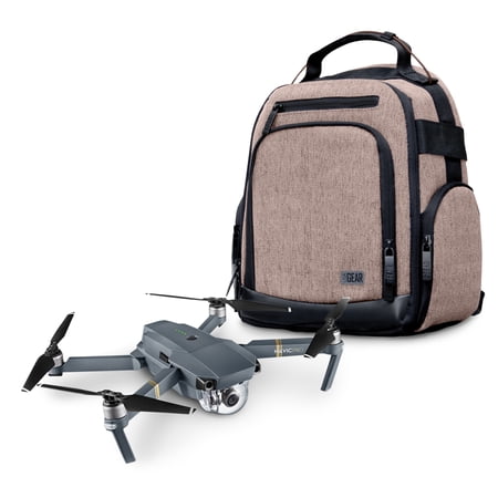 USA Gear Drone Backpack Travel Bag - Customizable Interior Weather Resistant Accessory Storage