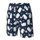 thumbnail image 4 of Fotbe Swan Trajes de Baño Estampados para Hombre, Shorts de Verano de Secado Rápido, Ropa de Playa, Bañadores-Large, 4 of 6