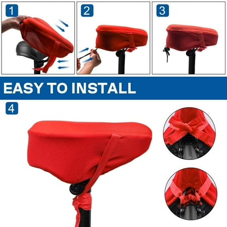 Comfort Bike Seat Cover Wide Gel Soft Pad Exercise Cushion Foam Bicycle For Peloton Sunny Keiser Myx Cruiser Bikes Outdoor Indoor Cycling Canada - Sunny Spin Bike Seat Cover Comfort Bike Seat Cover Wide Gel Soft Pad Exercise Cushion Foam Bicycle For Peloton Sunny Keiser Myx Cruiser Bikes Outdoor Indoor Cycling Canada - Sunny Spin Bike Seat Cover