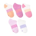 thumbnail image 4 of Hanes Girls No-Show Socks Value Pack, 5-Pack, Absolute Active No-Show Socks for Girls, 4 of 7