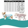 thumbnail image 3 of Dog Cooling Vest Puppy Shirt Summer Cool Breathable T-Shirt Costume for Small Medium Large Dog (4XL, Green), 3 of 5