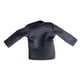 thumbnail image 5 of Camisa de manga larga para disfraz de muñeca en miniatura, camiseta básica informal para muñeca, escala 1/12 gris, 5 of 9