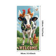 thumbnail image 3 of Colorful Theme Animal Banner Decorative Design Farm Welcome Event Banner for Home Decor Garden Party Outdoor Celebration, 3 of 9