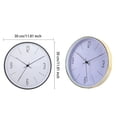 thumbnail image 3 of Reloj de pared Cateissary silencioso a prueba de polvo 30 centimetros, 3 of 6