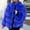 Blue coat for women, variant on Usmixi Winter Fleece Coat for Women Womens Faux Furry Jacket Long Sleeve Plus Size Casual Solid Plush Coats Open Front Stand Neck Fuzzy Fleece Outerwear Fleece Coat Under $5