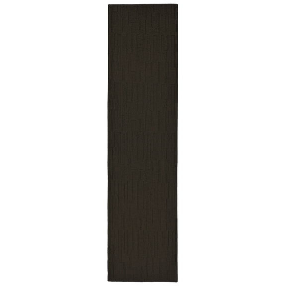 Garland Rug Brentwood Pixel Mocha Indoor Runner Rug, 2' x 8'