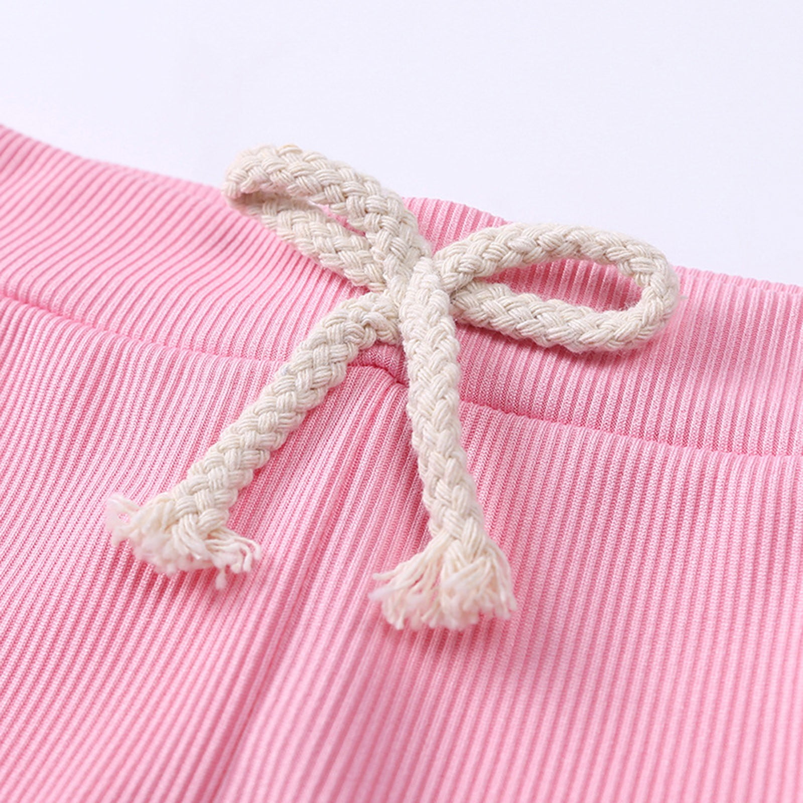 HCNTES Toddler Baby Girl Summer Outfit Heart - Shaped Graphic Short Sleeve Shirt T - Shirt Tops + Elastic - Waist Jean Shorts Set,3-4 Years Pink