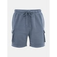 thumbnail image 4 of No Boundaries All Gender Soft Fleece Utility Cargo Shorts, Men's Sizes XS-5XL, 4 of 5