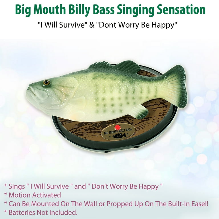 Gemmy Big Mouth Billy Bass The Singing Sensation