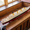 thumbnail image 3 of Classic Titanic Large Building Block Model Cruise Ship Building Blocks Creative Birthday Gift Technology Building Blocks Compatible with 10294 Titanic, 3 of 6