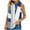 Blue3, variant on Womens Sleeveless Hoodies Casual Drawstring Lightweight Hooded Sweatshirt Color Block Loose Sports Pullover Tops