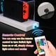 thumbnail image 3 of Funda protectora acrílica para Nintendo Switch/Switch OLED: impermeable, resistente a los arañazos, carcasa transparente con base luminosa, 16 colores LED, compatible con los accesorios de Switch, 3 of 8