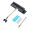Black, variant on TIERPOP Noise Reduction Door Closure Door Shutter Easy Installation & Adjustable Tension Door Closing Device for Household