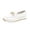 Beige, variant on EKVAHL Women's Orthopedic Loafer Shoes, Non‑Slip Slip On Penny Loafers, Flat Walking Driving Shoes For Daily Travel Beige