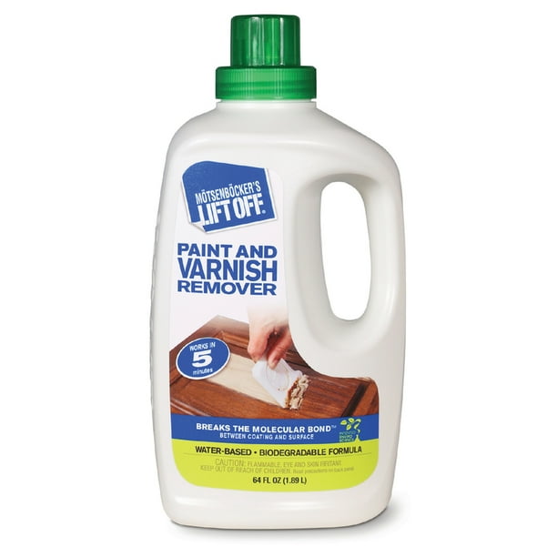 Motsenbocker S Paint And Varnish Remover Bottle 64 Oz Green Case Of 4 Walmart Com Walmart Com