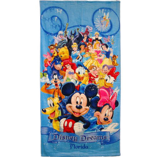 Disney Beach Towel, Disney Dreams