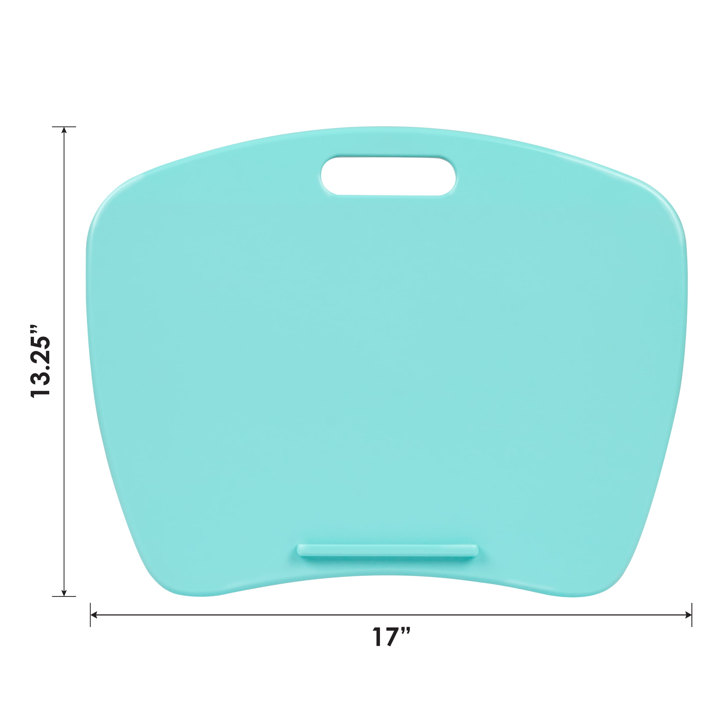 LapGear Lap Desk, Device Ledge and Pillow, Aqua Green, Fits up to 15.6