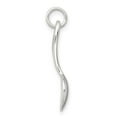 thumbnail image 2 of Auriga Fine Jewelry 925 Sterling Silver Spoon Charm for Women (Length - 25 mm, Width - 7 mm), 2 of 6