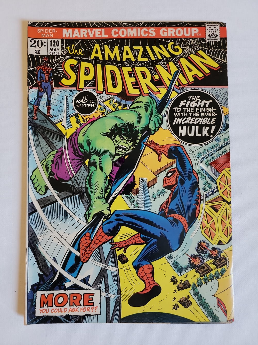 Cover of The Amazing Spider-Man #120