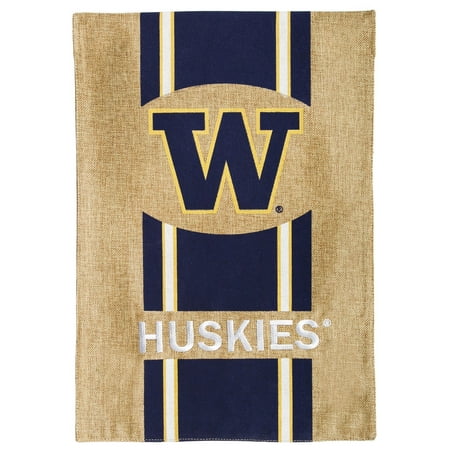 University Of Washington Huskies >> University Of Washington Huskies Stripes Logo Garden Flag University Of Washington Huskies >> University Of Washington Huskies Stripes Logo Garden Flag