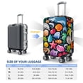 thumbnail image 6 of Balery Luggage Cover Underwater Diving Animals Print Suitcase Covers for Luggage Elastic Washable Suitcase Protector Fits 18-32 Inch Luggage-X-Large, 6 of 9