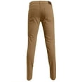 thumbnail image 3 of J. METHOD Men's Skinny Jeans Stretch Slim Fit Classic Basic Solid Casual Colored Denim Pants, 3 of 5