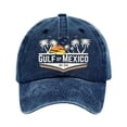 thumbnail image 3 of Visières à Moins de 5 $ Bleues du Mexique Imprimées Casquette de Baseball Décontractée Casquette Rétro, 3 of 3