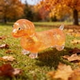 thumbnail image 2 of Dachshund Dog Stress Relief Toy, 4.3in Weiner Dog Squeeze Toy, Realistic Puppy Animal Figurine, Office Desk Decor, Sensory Hand Toy, 2 of 5