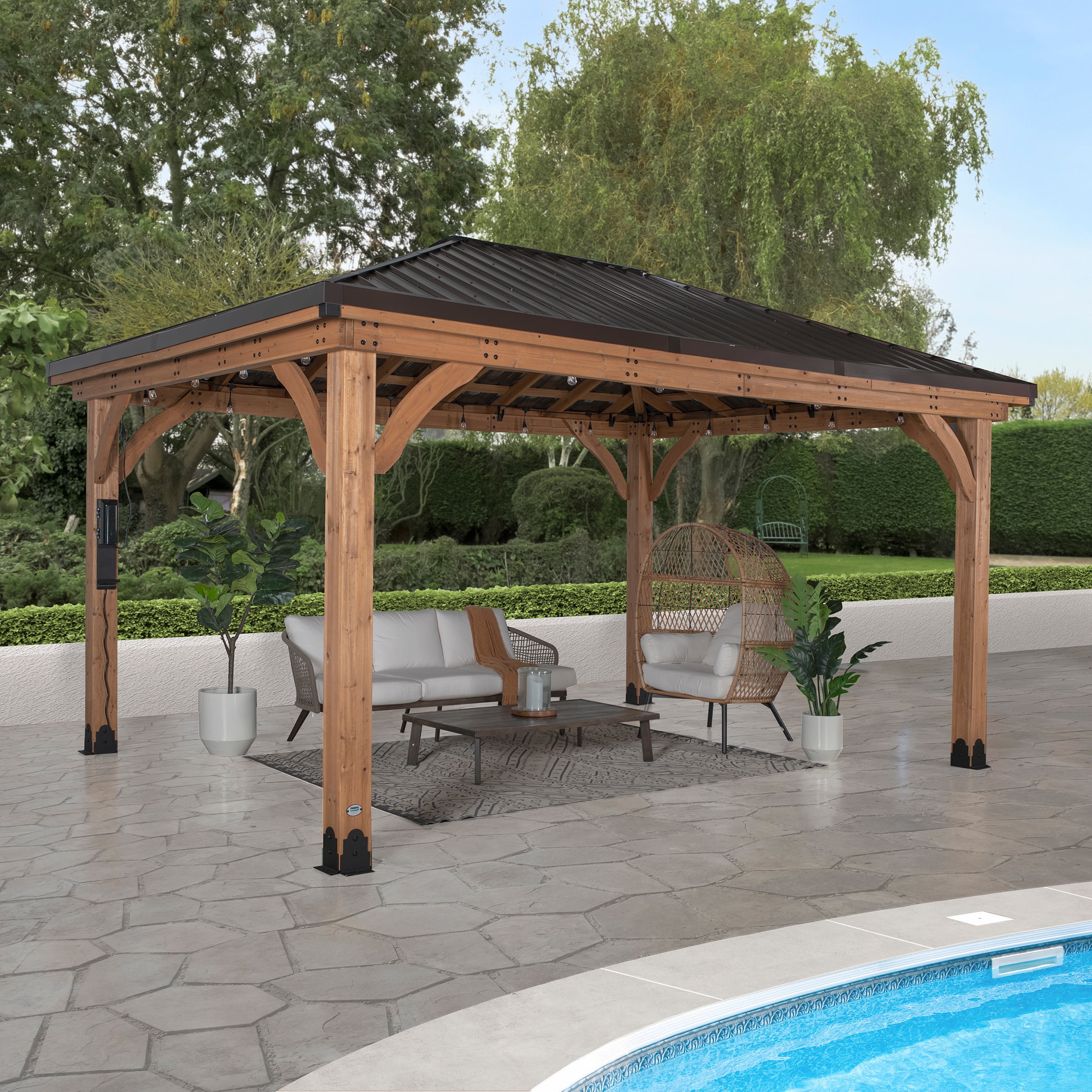 Backyard Discovery 16' x 12' Barrington Gazebo
