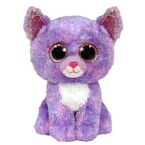 TY Beanie Boos - CASSIDY the Speckled Cat (Glitter Eyes)(Regular Size - 6 inch)