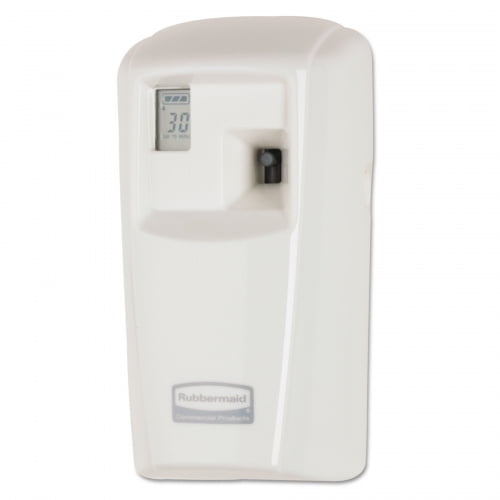 Rubbermaid Commercial Système de Contrôle des Odeurs à Micro-Éclatement 3000 LCD, Blanc