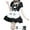 Black, variant on FYEGRE Exquisite with for Halloween Stage Performance and Oktoberfest Sculpting Women's Alluring Dress for Themed Parties and Celebrations Blue XXL
