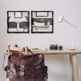 thumbnail image 2 of Stupell Industries Modern Country Bathroom Interior Abstract Painting Black Floater Framed Canvas Art Print Wall Art, 18 x 18, Set of 2, 2 of 9