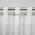 thumbnail image 4 of Exclusive Home Curtains Indoor/Outdoor Solid Cabana Tab Top Curtain Panel Pair, 54x84, Vanilla, 4 of 5