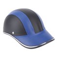 thumbnail image 2 of Casco de media cara para motocicleta, gorro de seguridad universal, gorra de béisbol, protección para montar (Azul-A0322, tamaño libre), 2 of 8