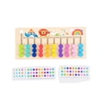 thumbnail image 2 of Juguetes de aprendizaje Montessori, rompecabezas deslizantes de combinación de colores y formas, acertijos 10 colores, 2 of 9