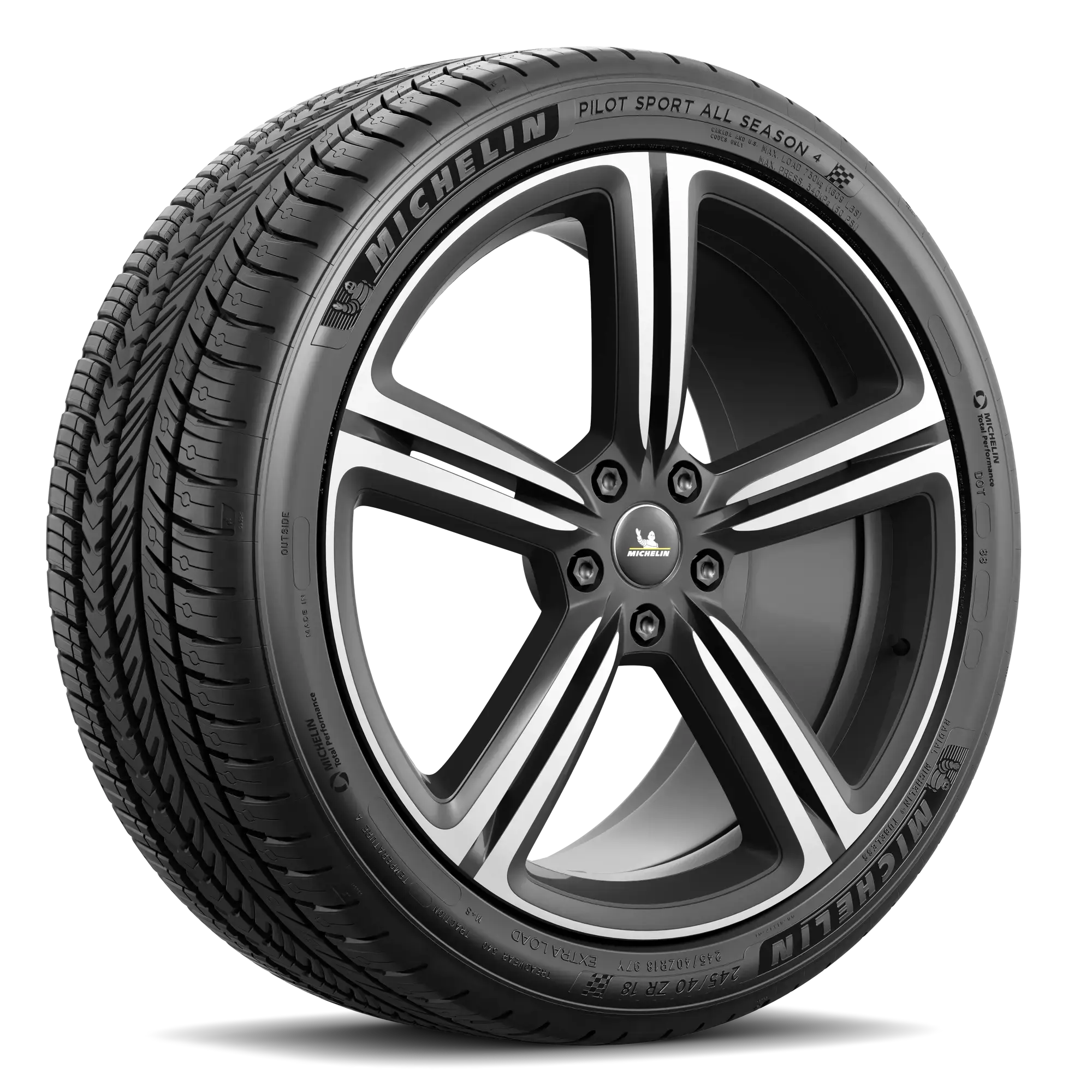 Michelin Pilot Sport A/S 4 245/40R21XL 100Y Tire