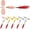 B1-7/16oz-2", variant on Easy Catch Fishing Lures with Vibrating Swimming Flashing and Jigging Action, Ultimate Search Bait for All Fish Species, Amazing Ice Fishing Jig Spinners with BKK Hook, Long Cast Spinner Bait